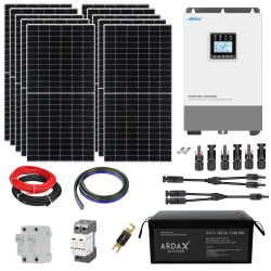  5kW hibrid napelemes rendszer (szigetzem 24V) - Ardax - BlcsNomd2 LiFePo4